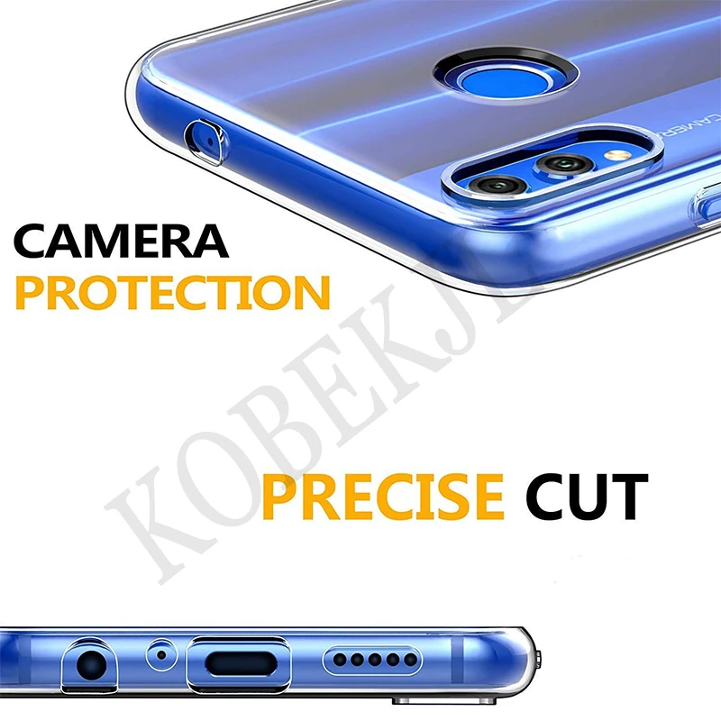 Мягкий чехол Huawei Honor 8X силиконовый для задней панели телефона 8 X Honor8X JSN-L21 6 5 дюйма |