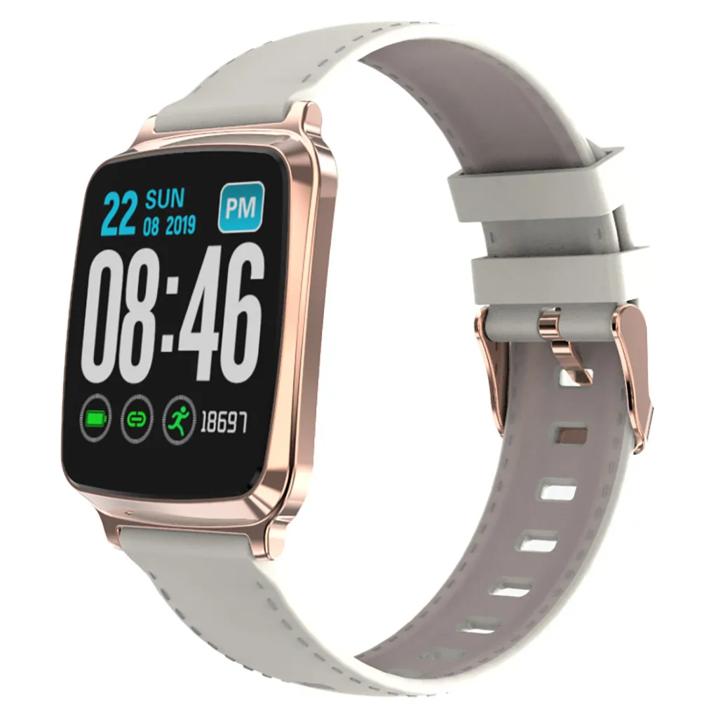 Белый M8 пульсометр кровяное давление мониторинг сна SmartWatch Шагомер трекер Лидер продаж смарт часы дропшиппинг - Цвет: Белый
