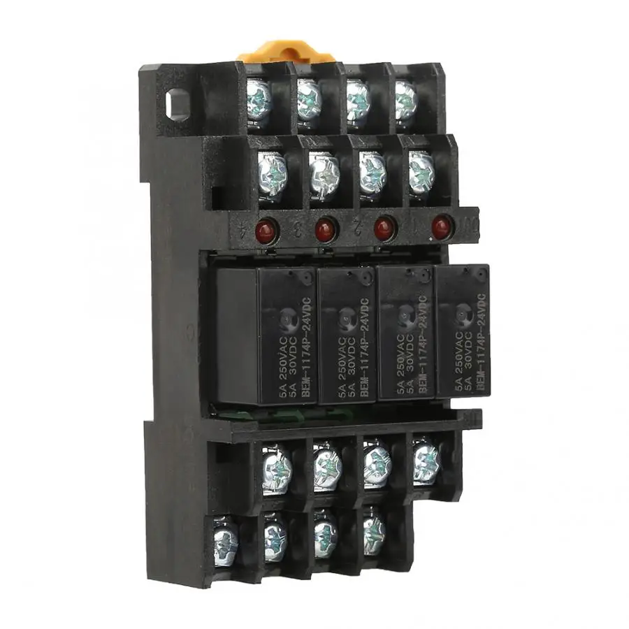 250VAC/30VDC 5A клеммный блок релейный модуль для автоматического управления реле