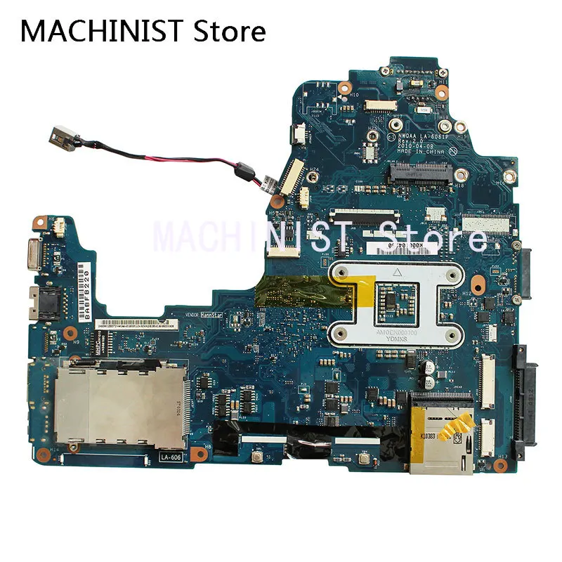 K000104250 LA-6061P для материнской платы ноутбука Toshiba A660 A665 серии. Все функции полностью
