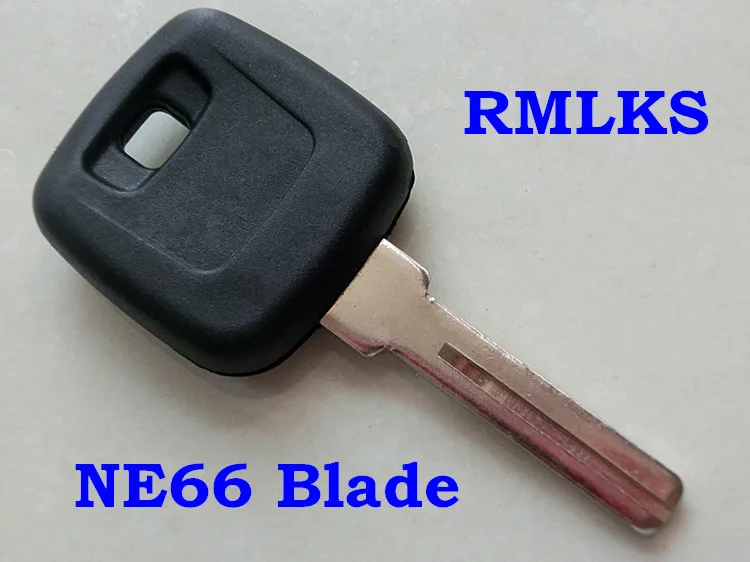 Пустой ключ транспондера RMLKS корпус без лезвия подходит для Volvo S80 чехол ключей с