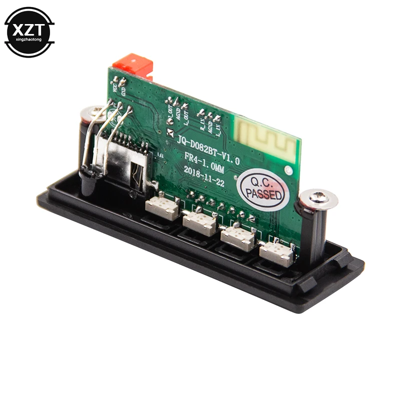Bluetooth5.0 MP3 WMA WAV Decoder Board 5V 12V Wireless Audio Module Color Screen USB TF FM Radio For Car accessories | Электроника