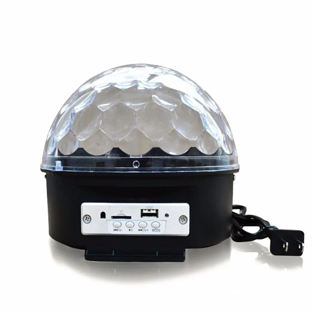 Светодиодный светильник с магическим эффектом для музыки 9 цветов Mp3 Bluetooth