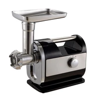 stainless steel household meat grinder multi function electric twist stuffing enema garlic small commercial meat grinder mgh