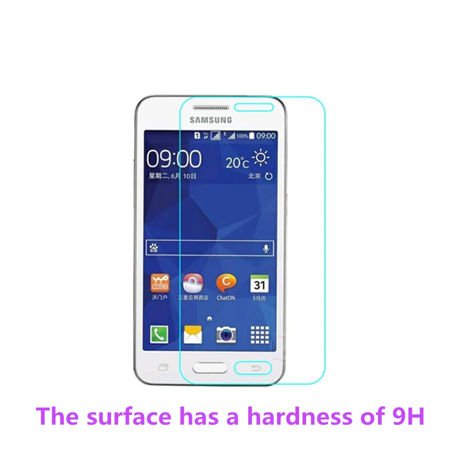 Для Samsung Galaxy Core 2 защитная пленка из закаленного стекла с защитой от царапин
