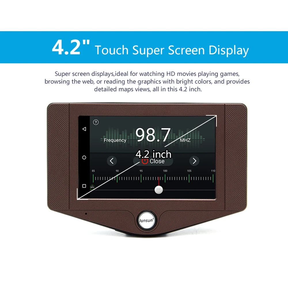Новый 7 дюймов HD 1080 P Автомобильный ВИДЕОРЕГИСТРАТОР Camera Recorder Автомобиля Gps