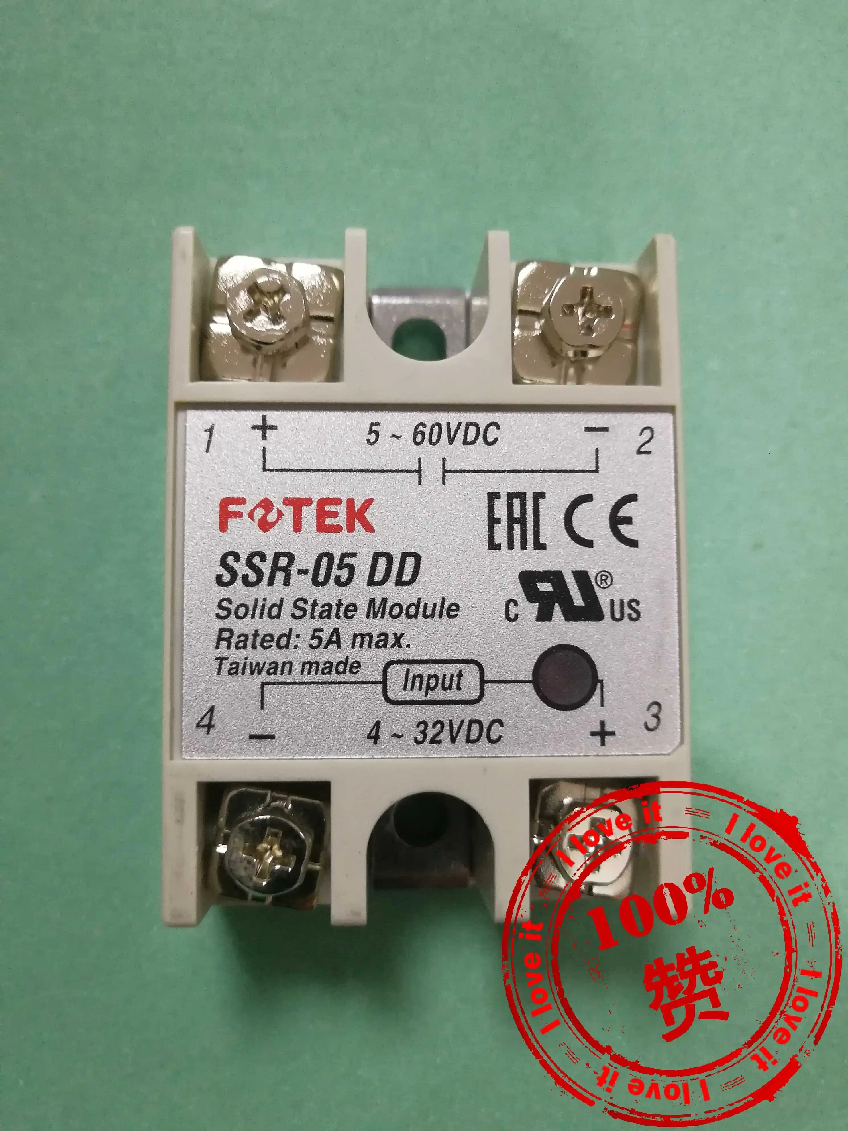 

New imported solid state relay SSR-05DD with one penalty