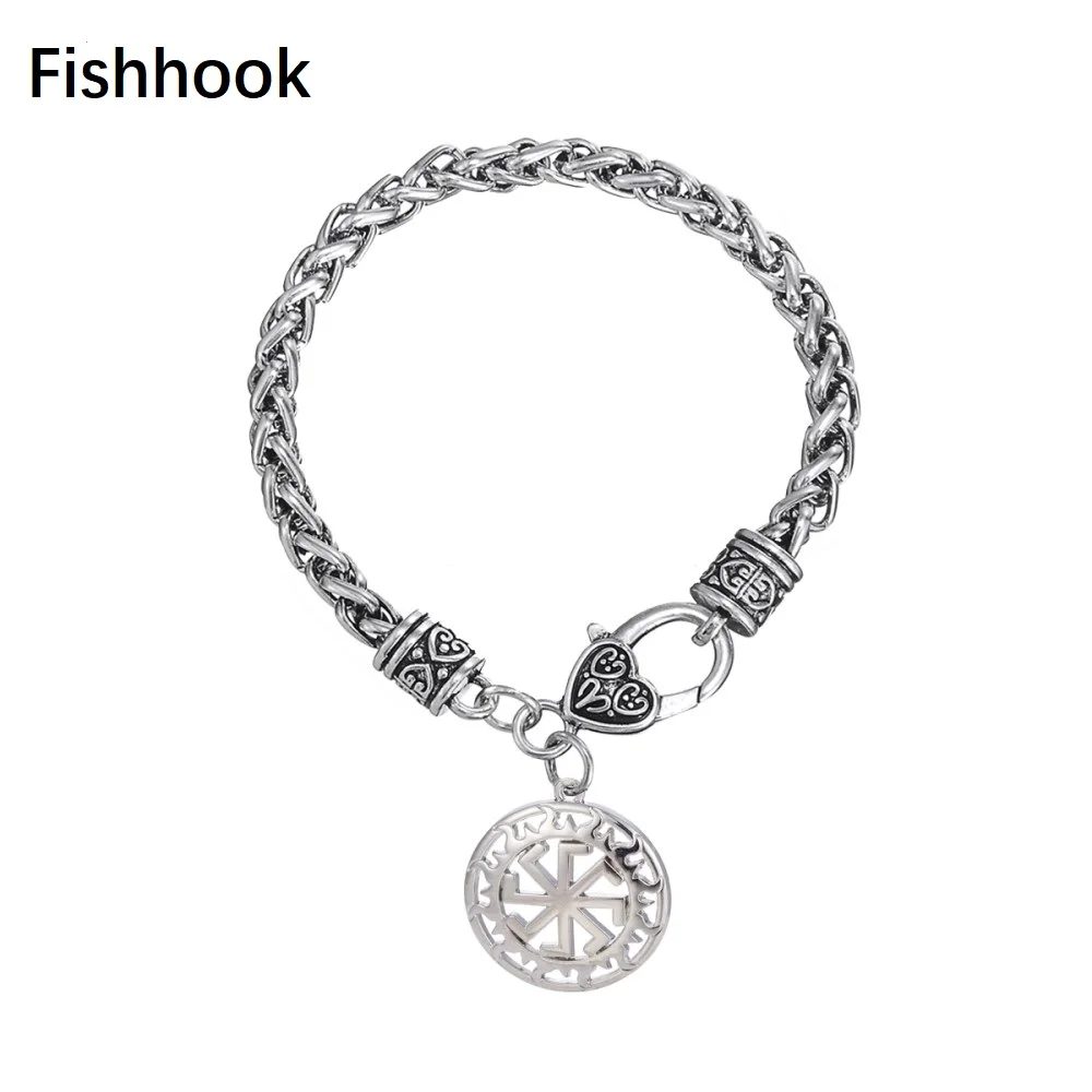 Подвеска Fishhook для славянских хвостов с перекрестным узлом амулет талисман