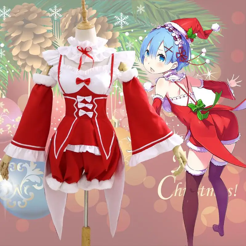 Аниме Re:zero Kara Hajimeru Isekai Seikatsu Life In a Different World Ram Rem косплей костюм платье служанки для