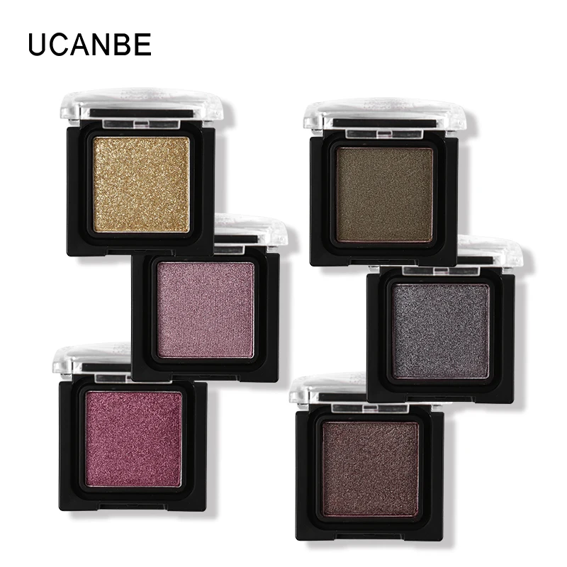 Палитра теней для век UCANBE матовая пигментный блеск стойкая косметика|matte pigment|palette