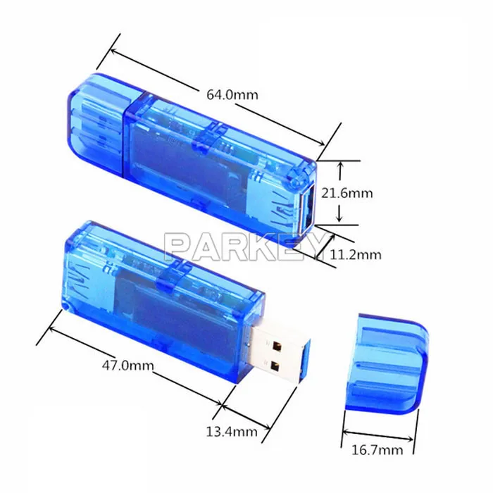 USB 3.0 напряжение Амперметр С ток-напряжение потенциала пробной функции Детектор