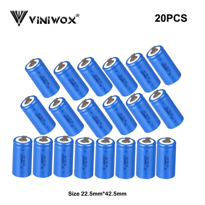 SC Ni-CD 1200 мАч 1 2 в блок питания для аккумулятора NICD Subc аккумуляторные батареи Makita