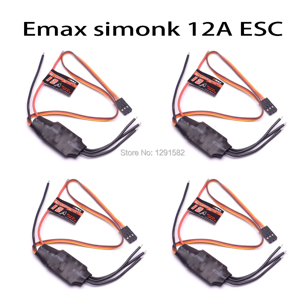 4 шт. MT2204 2204 2300kv 12A simonk / BLHeli ESC 5045 3 лопастной Пропеллер для нити 210 мм Robocat 270 FPV