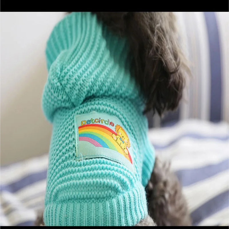 PETFANGFANG Pet Sweater Coat Clothing Clothes Dog Puppies Cat Weaving Pullover Chihuahua Winter Warm Jacket|pet sweater|dog sweaters coatsdog sweater