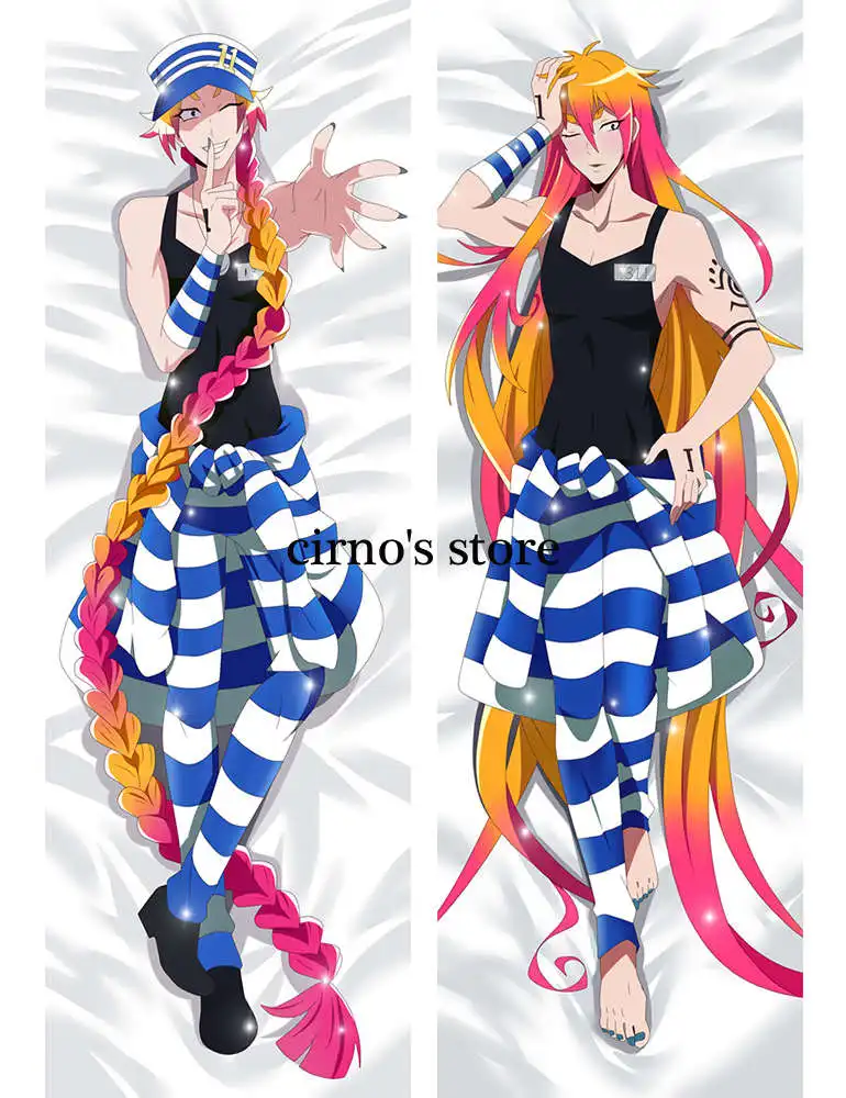 Магазин cirno's Nanbaka персонажи cool boy Uno наволочка