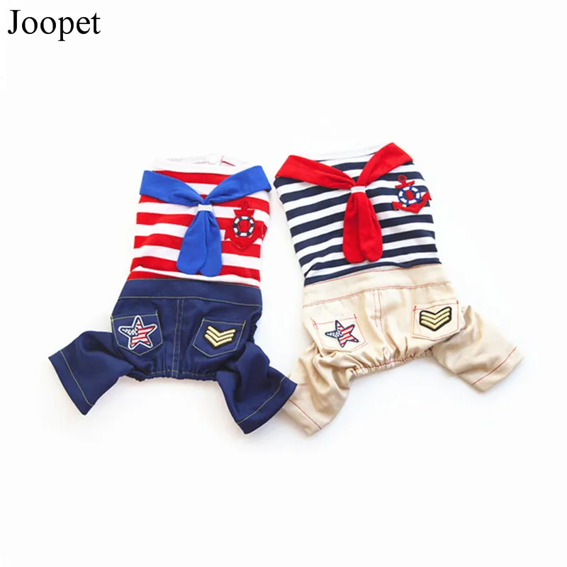 Бесплатная доставка одежда для щенка весны домашнего питомца темно синего цвета