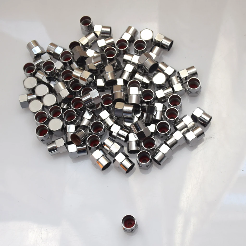 Колпачки для клапанов универсальные пластиковые 100 шт. | Автомобили и мотоциклы