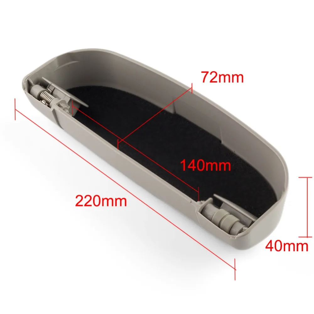 Автомобильный Стайлинг чехол для солнцезащитных очков хранения Hyundai Santa Fe Solaris