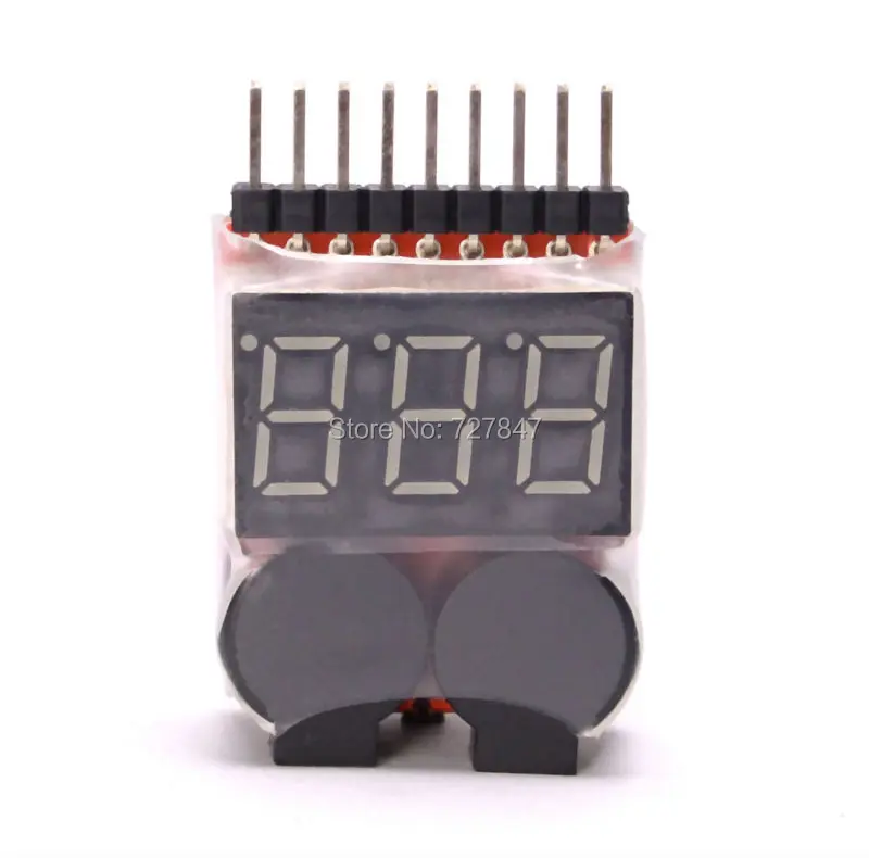 3 7-30 в 1-8S Lipo/li-ion/Fe Напряжение батареи 2 1 тестер низкое напряжение звуковой сигнал |