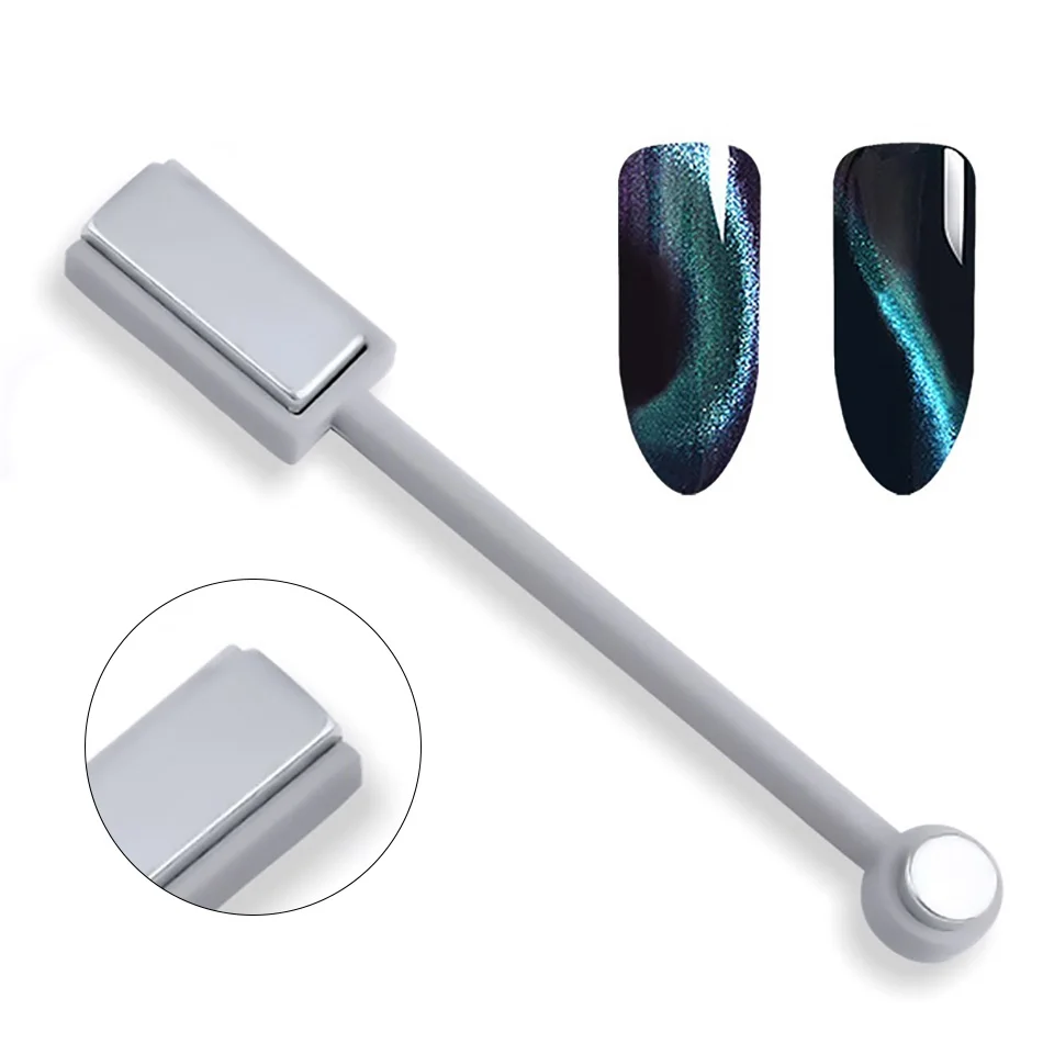 Double head Magnet ROHWXY Гель-лак для ногтей полуперманентный Гибридный Гвоздь Набор лаков 10 мл Цвета Гель-лак для ногтей Лаки замочить от УФ-краски для ногтей гель - Цвет: Double head Magnet
