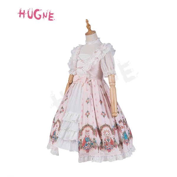 

Fox Country ~ Sweet Printed Lolita Dress with Open Front
