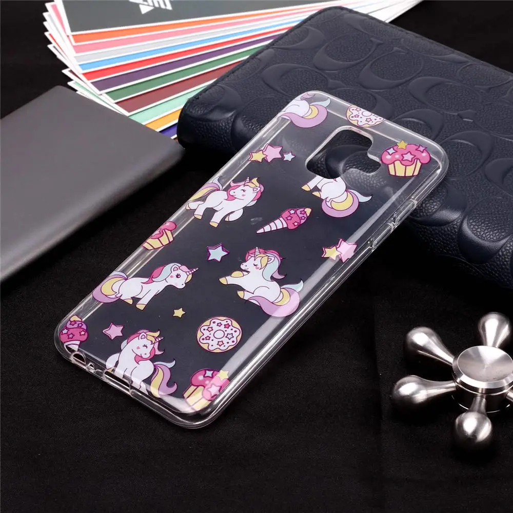 Shockproof Cases For SAMSUNG Galaxy A6 2018 SM-A600FN/DS Soft Silicon Clear Slim TPU (2018) 32GB 64GB Covers Full |