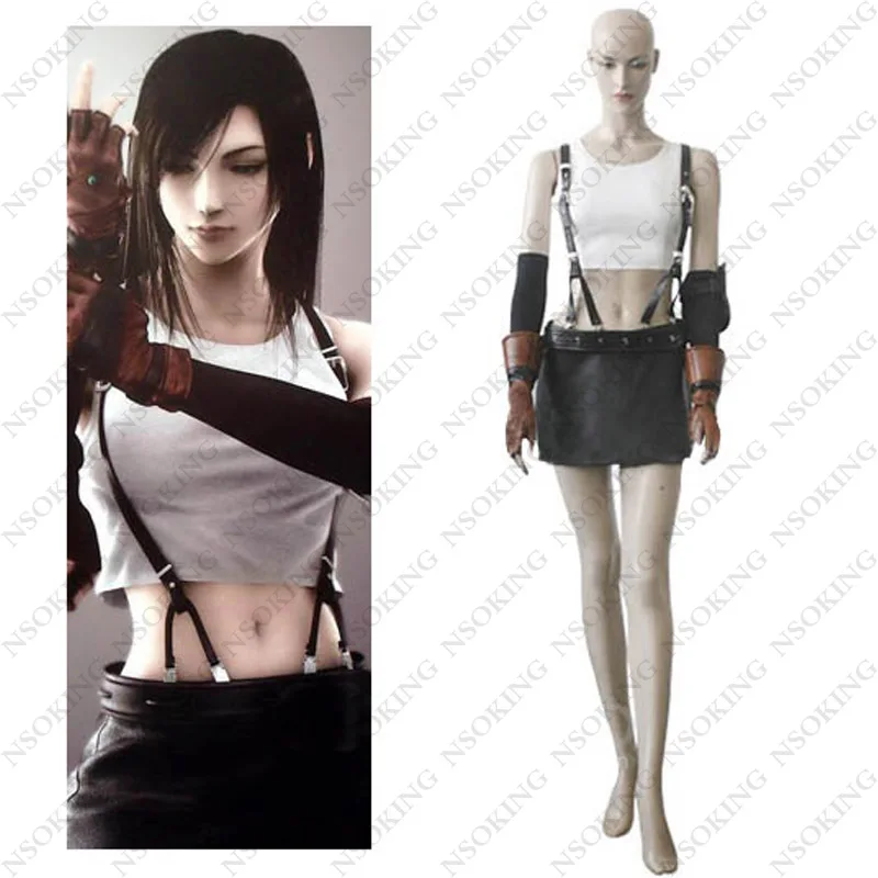 Костюм для косплея Final Fantasy VII Tifa. Lockhart изготовленный на заказ|cosplay costume|final fantasy cosplay