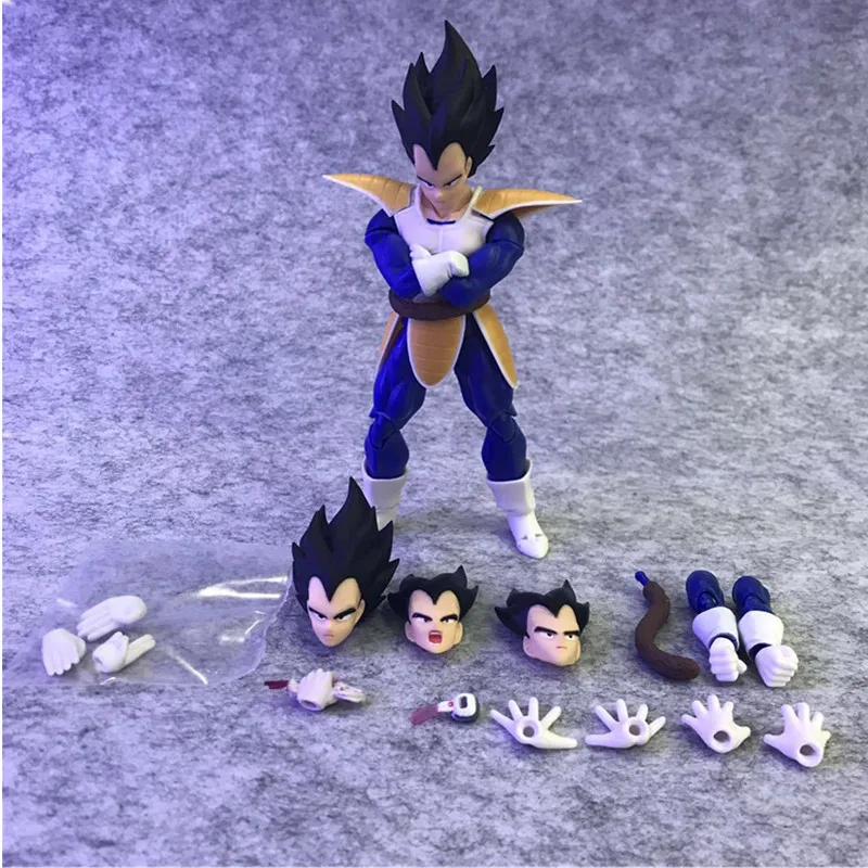 18 см Драконий жемчуг Saiyan Vegeta DOD боевая одежда ПВХ фигурка Коллекционная модель