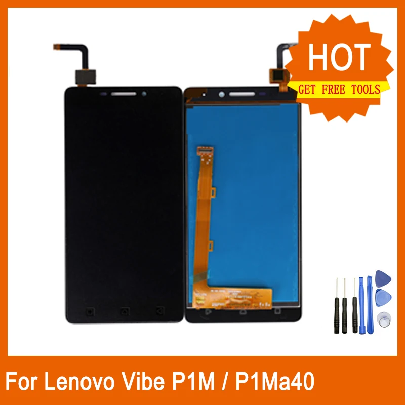 Для lenovo VIBE P1M ЖК дисплей с рамкой P1MA40 P1MC50 сенсорный экран дигитиер сборка Замена