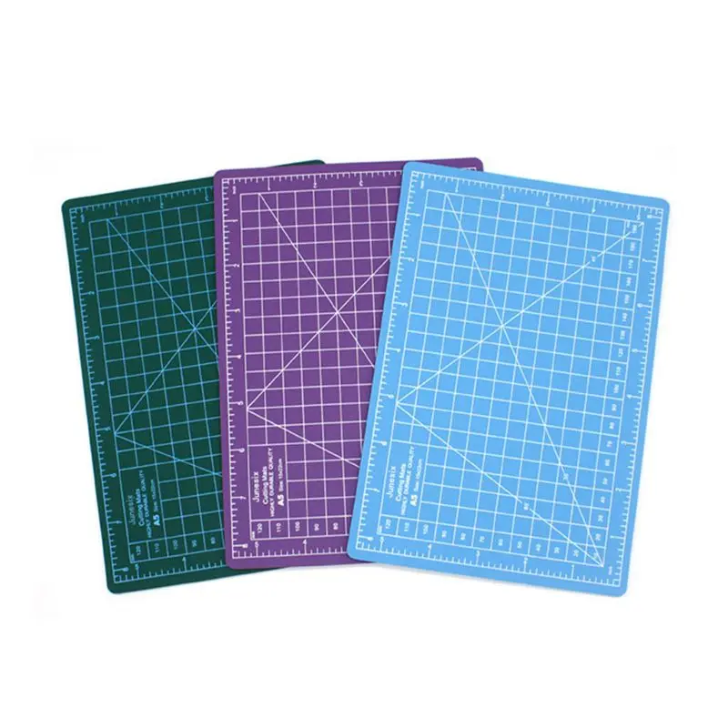 

A5 Cutting Board Manual Model Multi-Purpose Model Cutting Pad Rubber Stamp Engraving Pad Measuring Scale Board