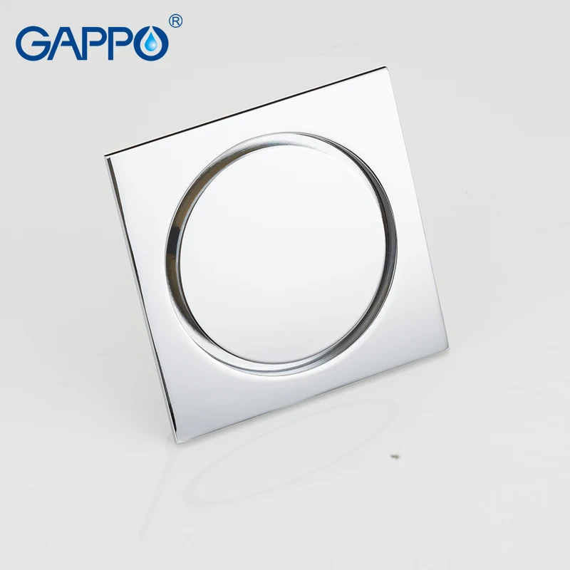 GAPPO Drains shower floor drains strainer Square Floor cover Drain anti-odor room water stopper bathroom drain | Обустройство дома