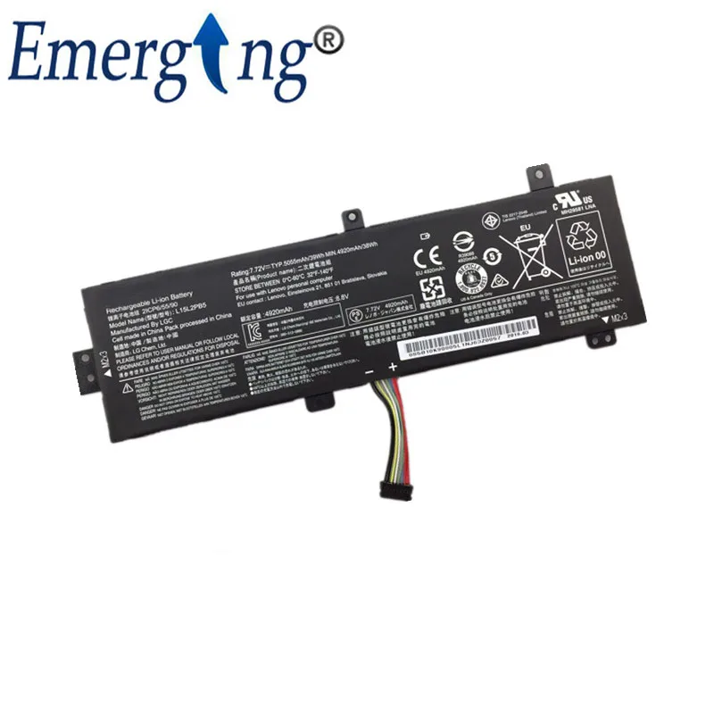 Оригинальный новый аккумулятор L15L2PB5 для ноутбука Lenovo XiaoXin 310 15IKB 510 L15M2PB5 L15M2PB3 7 72 в 39