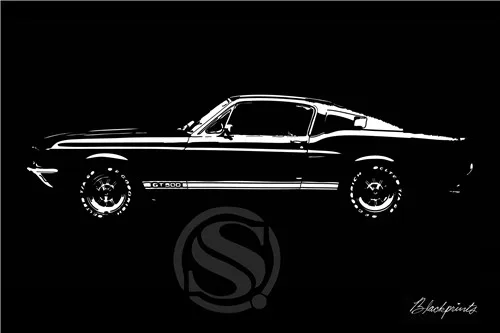 Плакат с автомобилями-Ford Mustang Shelby GT500 плакат на заказ холст плакат искусство отделочная ткань для дома ткань стены плакат печать шелк