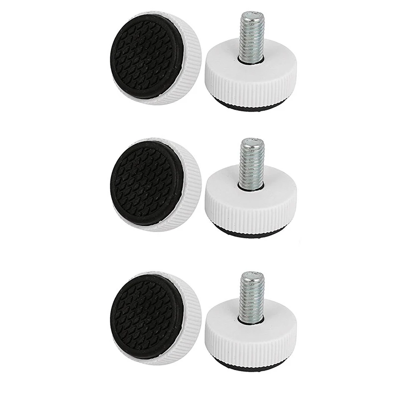 M8 x 15mm Adjustable Screw on Furniture Glide Leveling Feet Leg 10pcs | Игрушки и хобби
