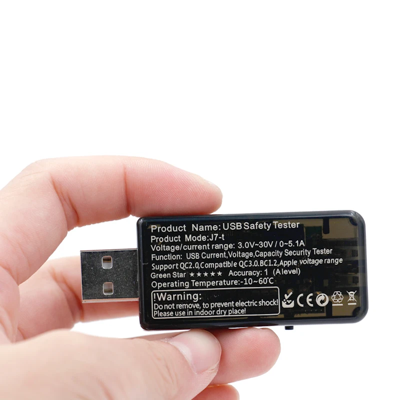 Тестер аккумулятора телефона USB 5 в 9 12 В 30 QC2.0 измеритель емкости|power detector|detector