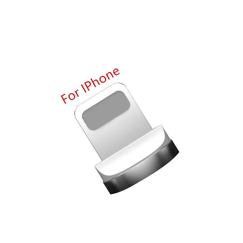 Магнитный кабель usb type C для iPhone samsung type C кабель быстрого зарядного устройства для мобильного телефона Магнитный кабель Micro USB зарядное устройство для передачи данных - Цвет: Only For IPhone Plug