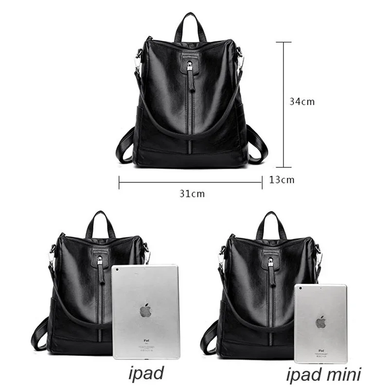 Противоугонный рюкзак кожаный водонепроницаемый mochilas plecak sac dos rugzak back pack книжный рюкзак школьный рюкзаки рюкзак plecak i damskie