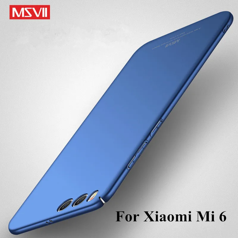 Чехол для Xiaomi mi6 чехол MSVII Роскошный xiomi mi 6 pro жесткий из поликарбоната с полной
