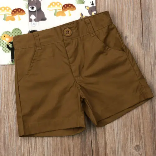 Citgeett Summer Toddler Newborn Kids Baby Boy Clothes T-shirt Tops+Shorts Pants Cartoon Gentle Outfits Set | Детская одежда и