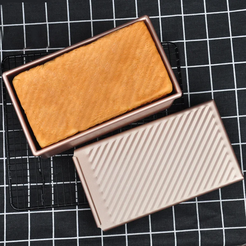 Прямоугольная большая форма для выпечки хлеба коробка с крышкой детей выпечка