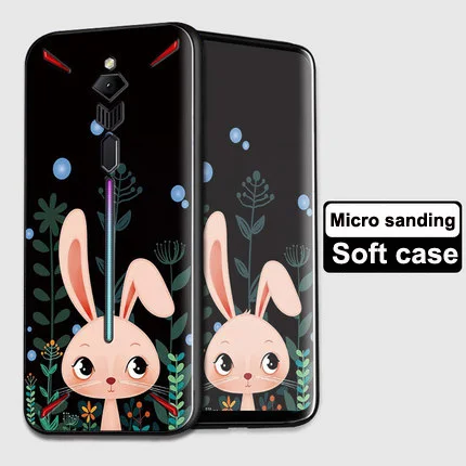 Розовый Противоударный мягкий Силиконовый ТПУ чехол для телефона ZTE Nubia Red Magic 3 чехол s NX629J RedMagic 3 тонкий защитный бампер чехол RedMagic3 - Цвет: Розовый