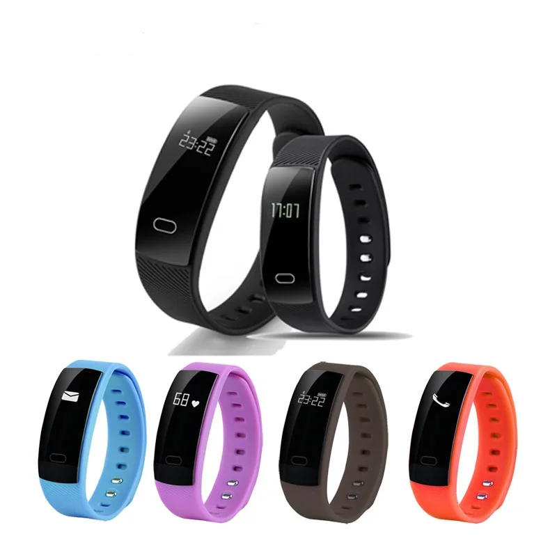 QS80 Bluetooth Smart Браслет сердечного ритма Сидячий напоминание мониторинг сна для IOS