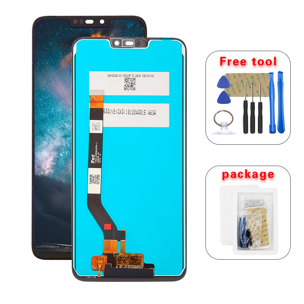 ЖК дисплей для ASUS ZenFone Max M2 ZB633KL X01AD экран 6 0 дюйма с дигитайзером сенсорной панели в