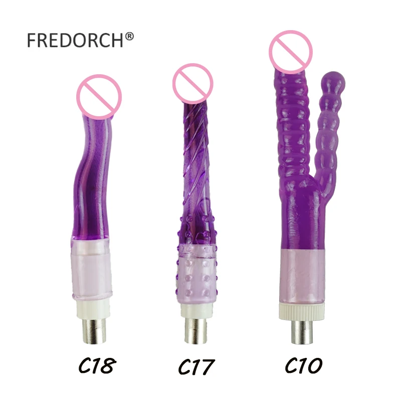 Fredorch Feel настоящий маленький пенис двойная секс машина приспособление игрушки