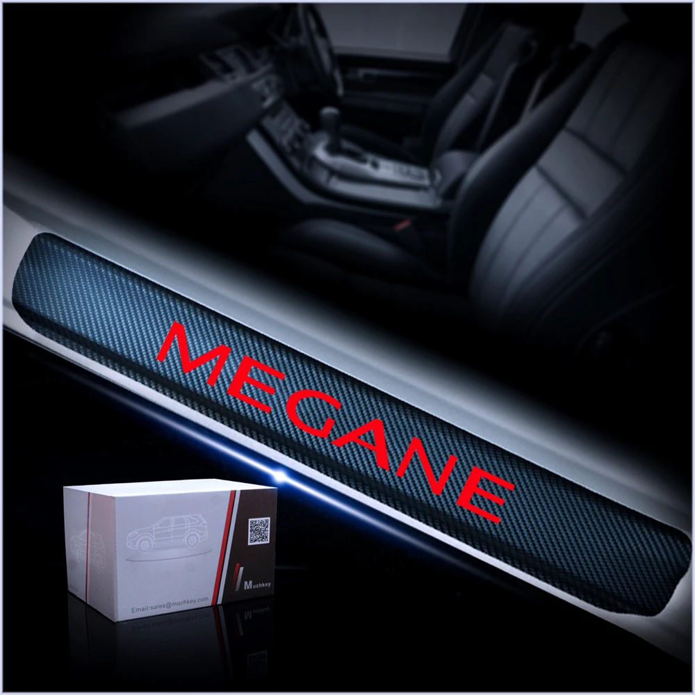 Для Renault Megane Накладка на порог двери автомобиля порога Защитные накладка из