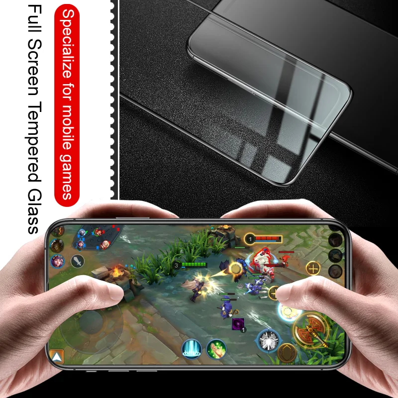 IMAK Pro + игра закаленное стекло для Apple iPhone Xs Max Xr защита экрана полное покрытие