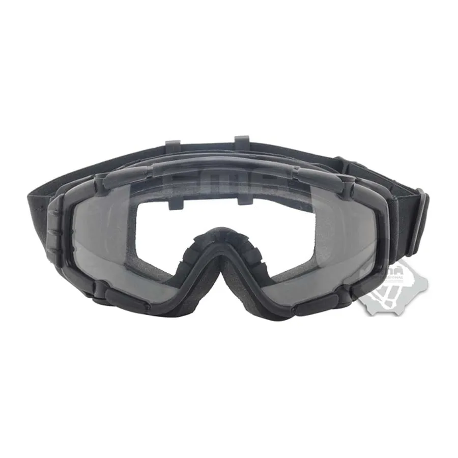 FMA-gafas para Paintball y Airsoft, accesorio para aire libre, versión negra, con ventilador, si-ballistic