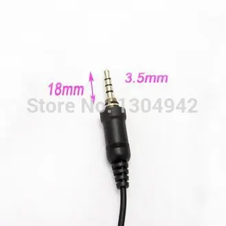 Скрытый акустический трубный наушник гарнитура для Yaesu Vertex VX 6R 7R 6E 7E 120 127 170 177