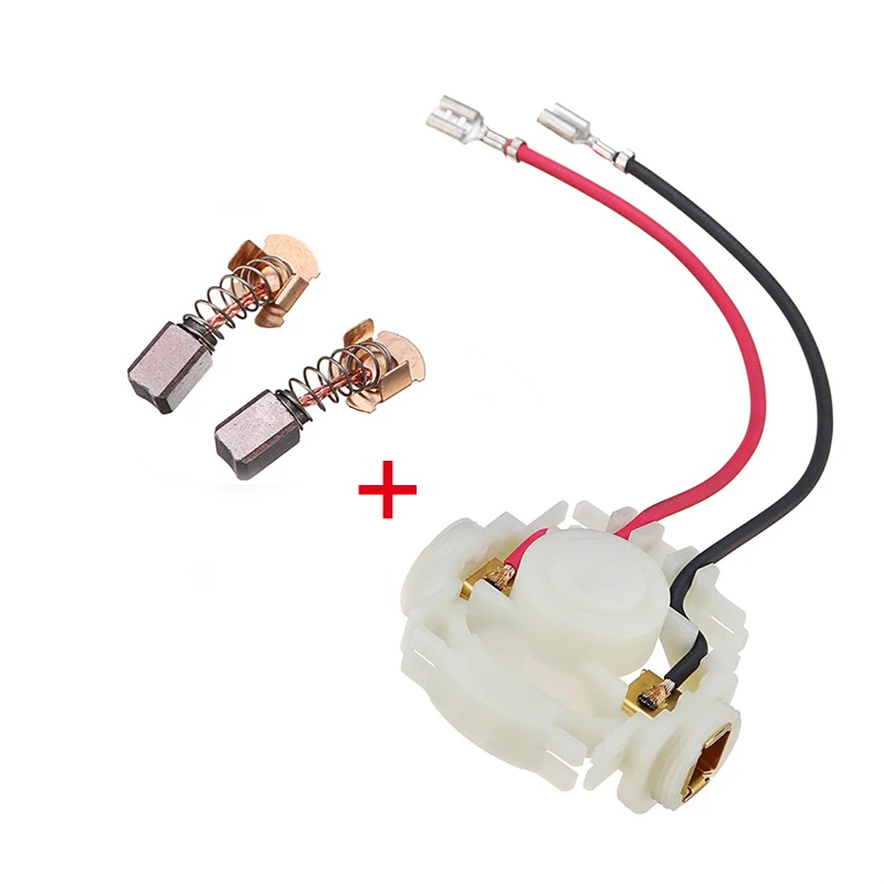 Holder and Brush Держатель углеродной счетки для MAKITA CB-430 430 GA400 638921-2 638448-2 BGA450 BGA452 DGA452 BGD800 BJS160 BJS161 BGA402 DGA452REF - Цвет: Holder and Brush