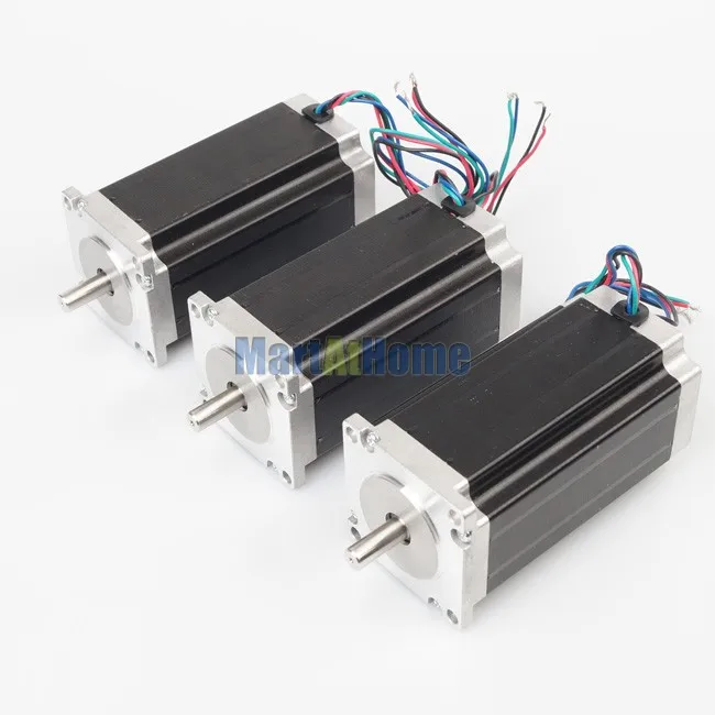 3 оси набор контроллеров CNC 50V шаговый привод и двигатель 425oz in 350W 36V источник